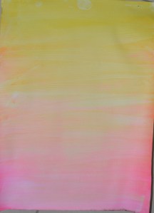 7 - Yellow over Flourescent Pink