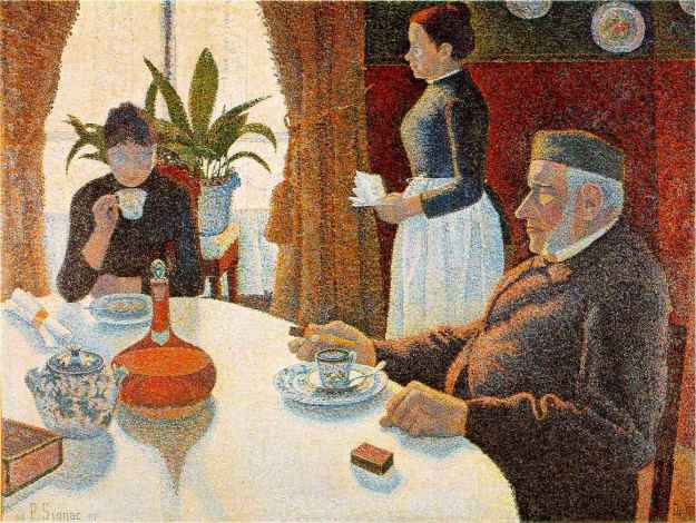 Paul Signac, The Breakfast, 1886-87