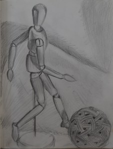 First Sketch Manakin and Taakraw Ball