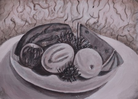 2 Still ife in Sepia