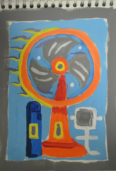 3 A Simple painting with Complimentary Colours