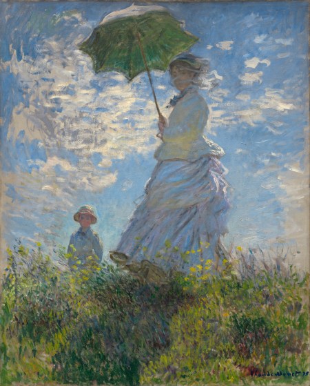 Claude Monet Woman with a Parasol 1875