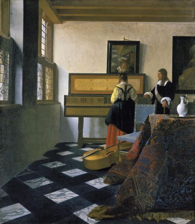 Johannes Vermeer - The Music Lesson