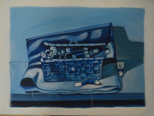 9 Finished Painting in Acrylic on Board