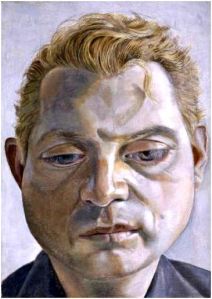 Lucian Freud Portrait of Francis Bacon 1952