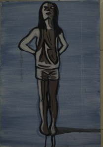 9 - Linear Study in Ballpoint