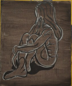 13 - Going over LInes in a Darker Paint