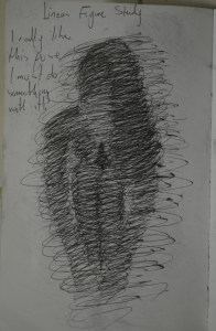 9 - Linear Study in Ballpoint