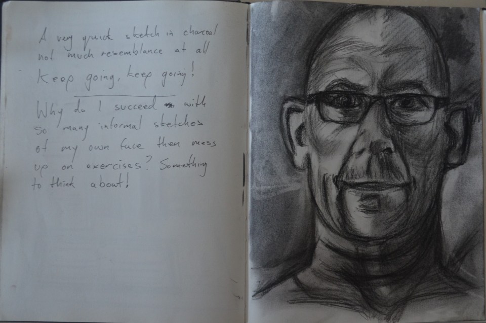 1st Drawing Charcoal