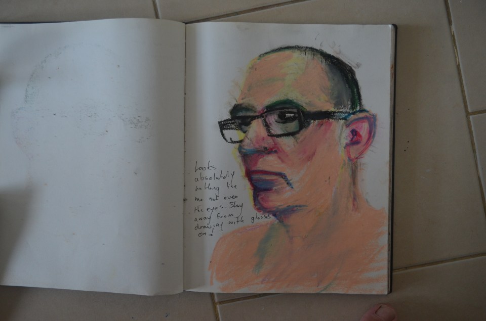 5th Drawing From a Photo Giving my eyes a break