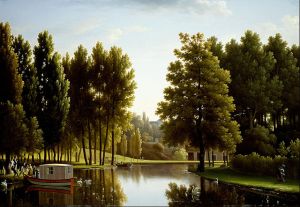 1 Bidauld, Jean Joseph Xavier - The Park at Mortefontaine