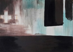 2 - Background with Dripping Technique