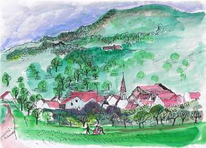 Gammelshausen, county Göppingen, Margret Hofheinz-Döring 1980s