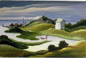Thomas Hart Benton - Chilmark Landscape