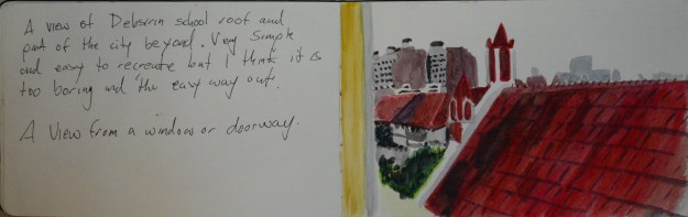 3 Sketch of the View from Debsirin