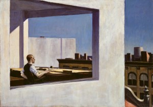Edward Hopper - Office in a Small City