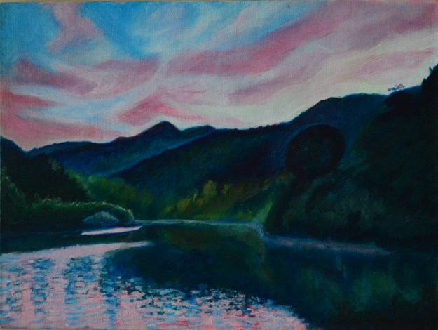 Finished Painting 12 x 16 inch